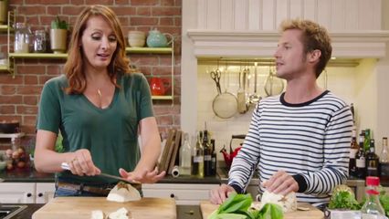 43. Zalm in sesamkorst met paksoi, knolselder met kokosroom (Mathias Coppens)