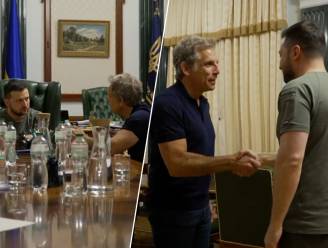 Acteur Ben Stiller ontmoet Oekraïense president Zelensky: “Je ziet oorlog op tv, maar in het echt is het toch anders”
