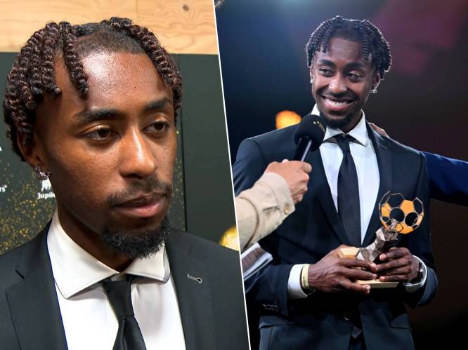 “Hoop nu op selectie voor Rode Duivels”: Mike Trésor is Profvoetballer van het Jaar, Van Bommel verkozen tot beste trainer