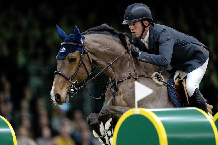 Harrie Smolders met Monaco tijdens The Dutch Masters. Beeld ANP / Sander Koning