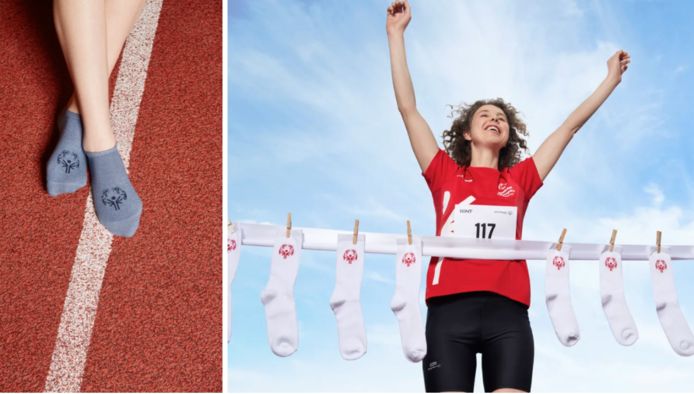 BENT lanceert #SpecialThanks-sokken, een deel van de opbrengst zal mensen met een beperking helpen sporten.