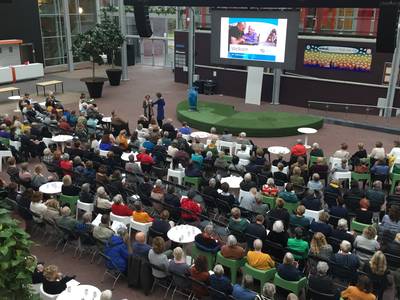 Taalvrijwilligers uit Gelderland en Overijssel voor inspiratie naar studiedag