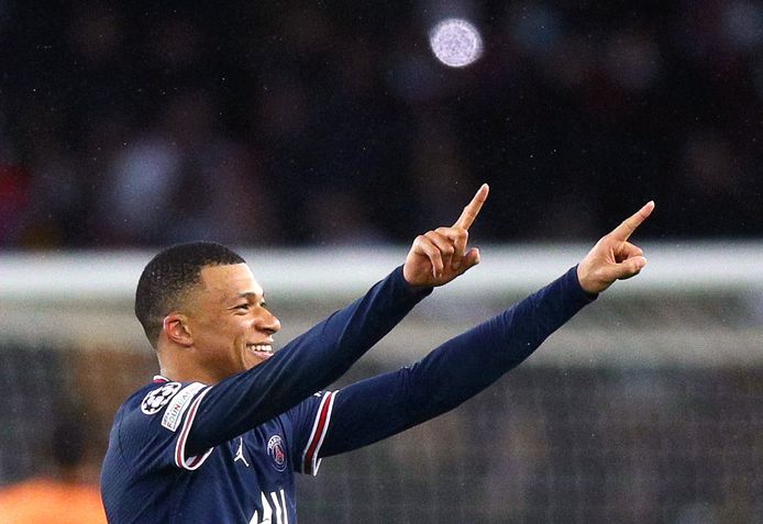 Kylian Mbappé maakte het enige doelpunt in de Champions League-kraker met Real Madrid.