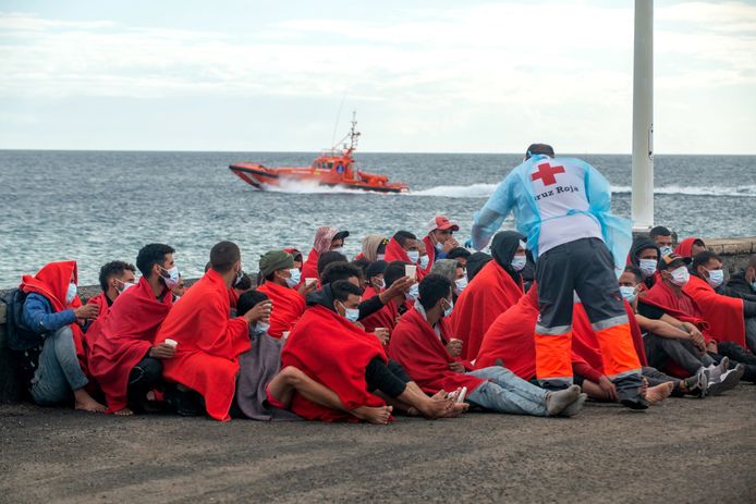 Slechts twee dagen geleden zijn er nog 49 migranten gered rond de eilandengroep.