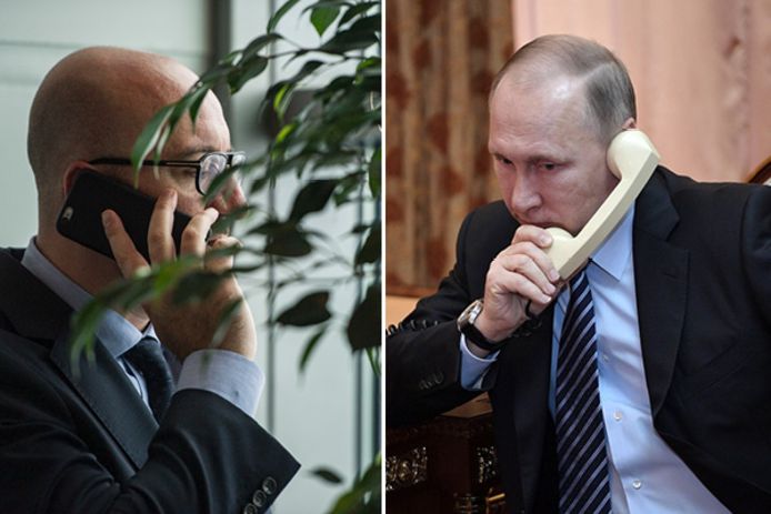 Charles Michel en Poetin pleegden telefonisch overleg over de toestand in Libië.