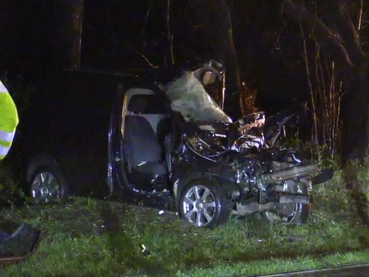 Bestelbus botst frontaal op boom op N346 bij Ambt Delden