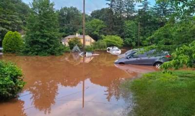 Zeker vier doden na stortvloeden in Pennsylvania