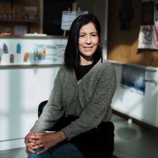 Asma El Morabit (43) teaches ‘her’ boys to get their diplomas, knowing firsthand how difficult it is without one