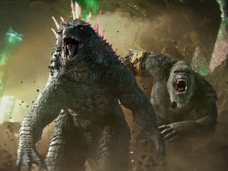 Godzilla x Kong maakt van de ooit indrukwekkende reuzenfilms een infantiele bedoening