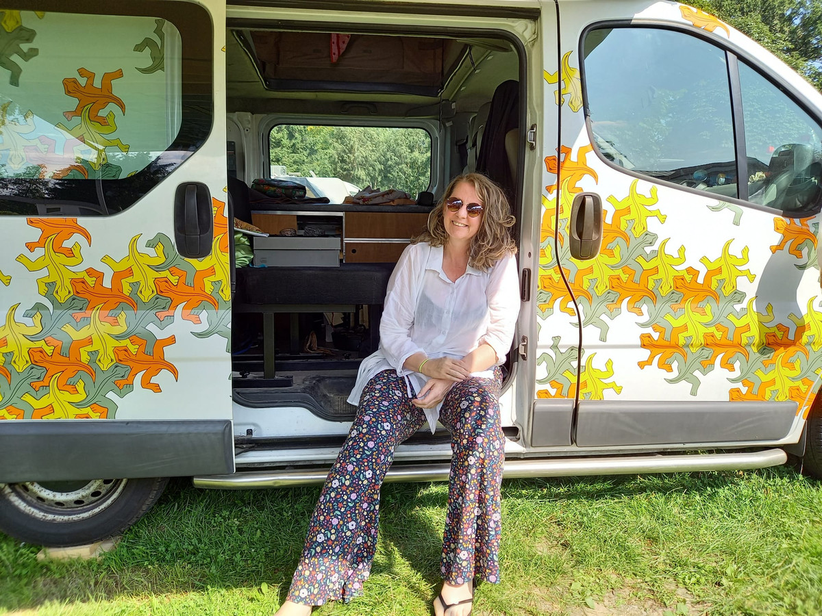 Yolande (55) maakt haar vintagedroom waar ‘Lekker met de camper vol