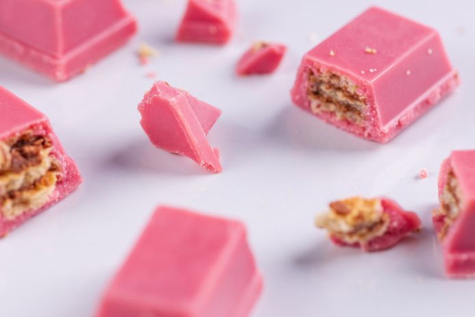 Roze KitKat is een enorme hit in Azië.