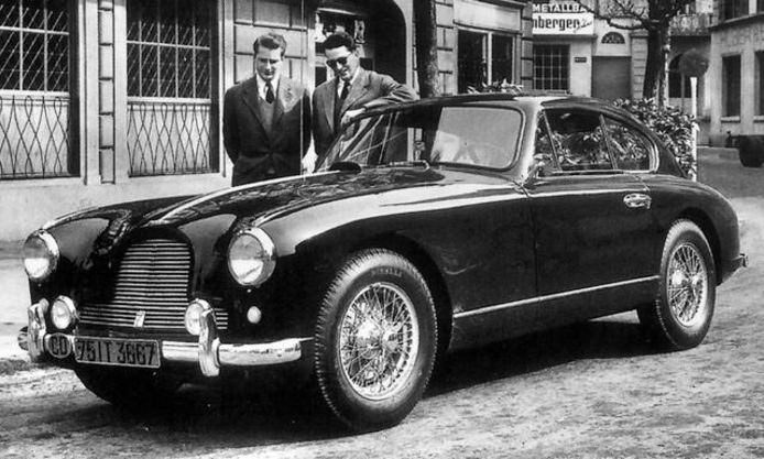 Aston Martin DB2/4 van 1955