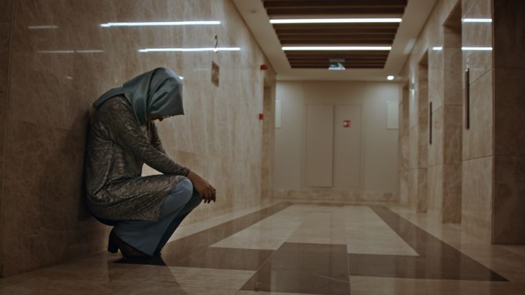 Hatice Cengiz, de Turkse verloofde van Khashoggi in ‘The Dissident’.  Beeld 