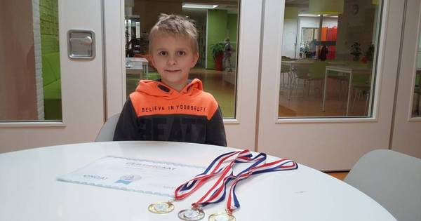 Floris (8) uit Spijk is beste zeemeerman van Nederland - De Gelderlander