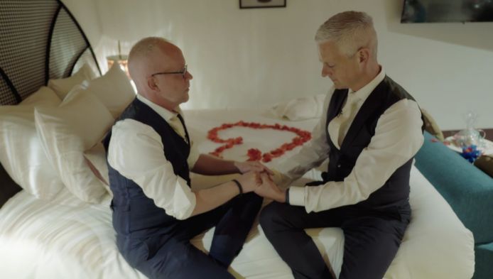 Arjan en Maurice in Married at First Sight.