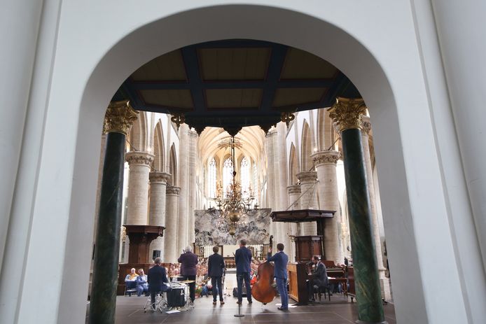 Grote kerk. Gospelconcert.