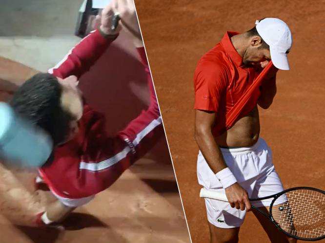 Djokovic wil zich na flesincident en exit in Rome verder laten onderzoeken: “Voelde me een compleet andere speler”