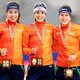 Nederlandse vrouwenploeg na spannend duel met Japan wereldkampioen ploegachtervolging
