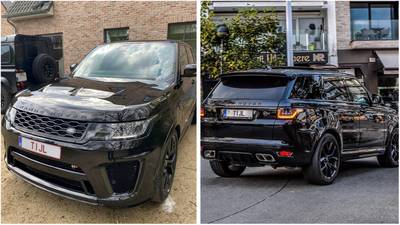 Exclusieve Range Rover die vannacht werd gestolen op oprit is teruggevonden in Nederland: “Gelukkig bestaan er nog mensen met een goed hart
