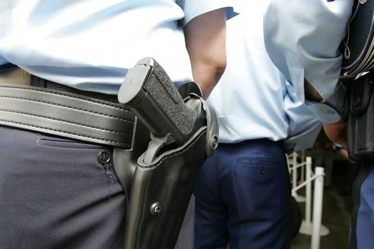 In Nederland vallen relatief veel doden door politiekogels. (Colourbox) Beeld 