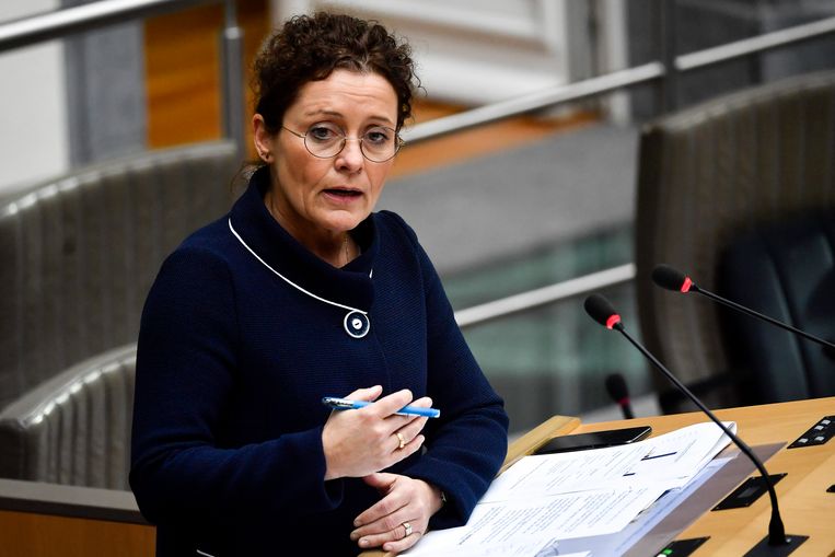 Lydia Peeters, Vlaams minister. Beeld BELGA
