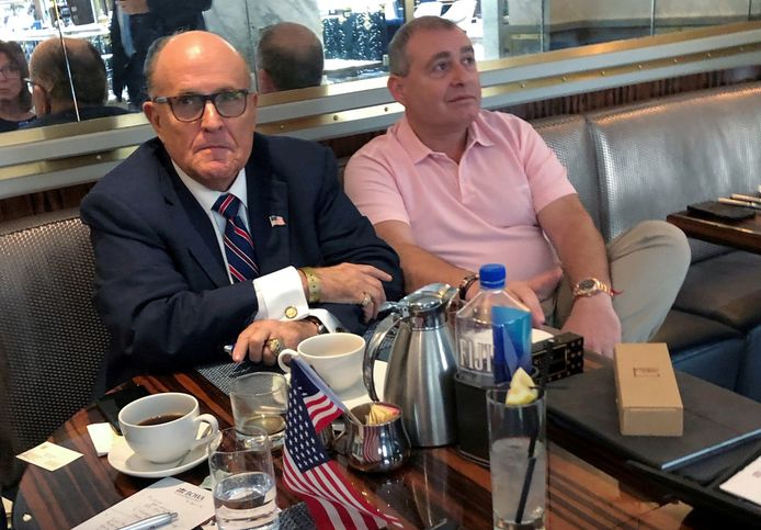 Rudy Giuliani en Lev Parnas.