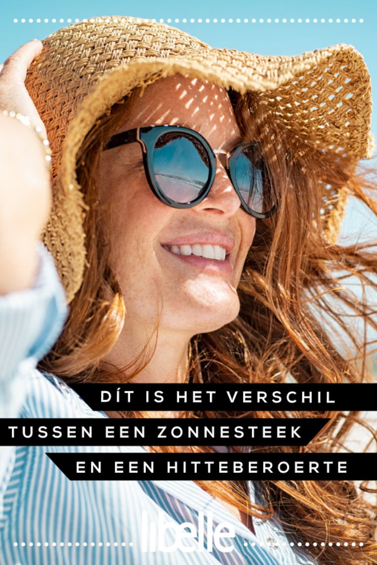 Dít is het verschil tussen een zonnesteek en hitteberoerte Libelle