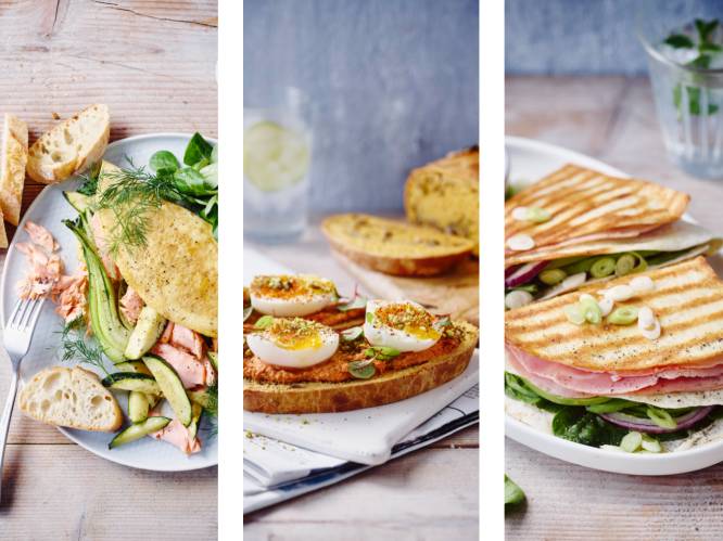 Een originele omelet, notenbrood of gegrilde wrap met avocado: 3 gezonde, inventieve lunchrecepten