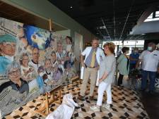 Overdag bracht ze St. Anna-patiënten hun eten, maar thuis schilderde Leny Luijsterburg uit Geldrop een monument voor de Covidzorg