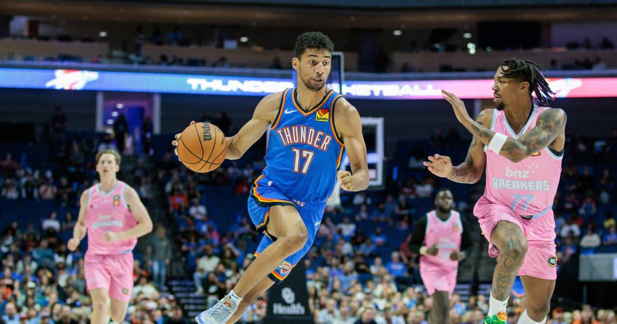 Na 13 jaar weer een Nederlander in de NBA Malevy Leons debuteert voor Oklahoma City Thunder