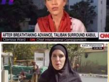 Le changement de tenue de l’envoyée spéciale de CNN à Kaboul fait le tour de la Toile