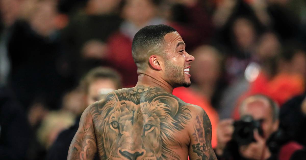 Memphis depay trui shop