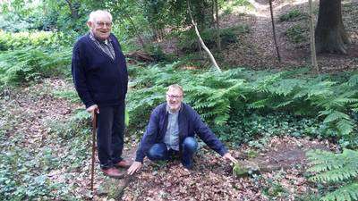 ‘Stuk puin’ in Beeks bos blijkt decor openluchtspektakel uit 1946, waarin Toon (85) de hoofdrol spee