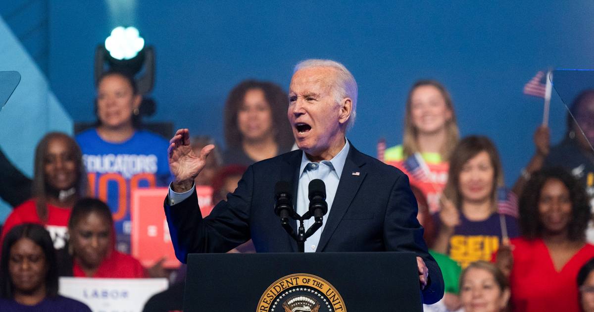 Biden at the campaign launch: The rich should pay more taxes |  outside