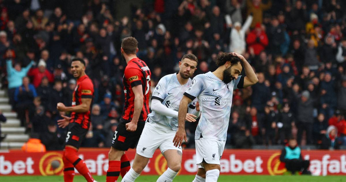 Mo Salah colpisce la figura di fango del Liverpool dopo aver lasciato Bournemouth, Erling Haaland salva il Manchester City |  calcio straniero