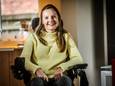 Lisa Steen uit het Belgische Zedelgem raakte plotseling verlamd.