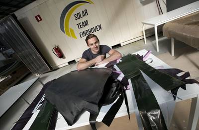 Wijchenaar Thomas bouwt het vervoer van de toekomst: de zonne-auto