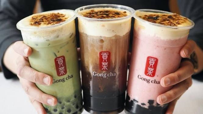 Bubble tea-keten Gong Cha opent eerste zaak in Antwerpen