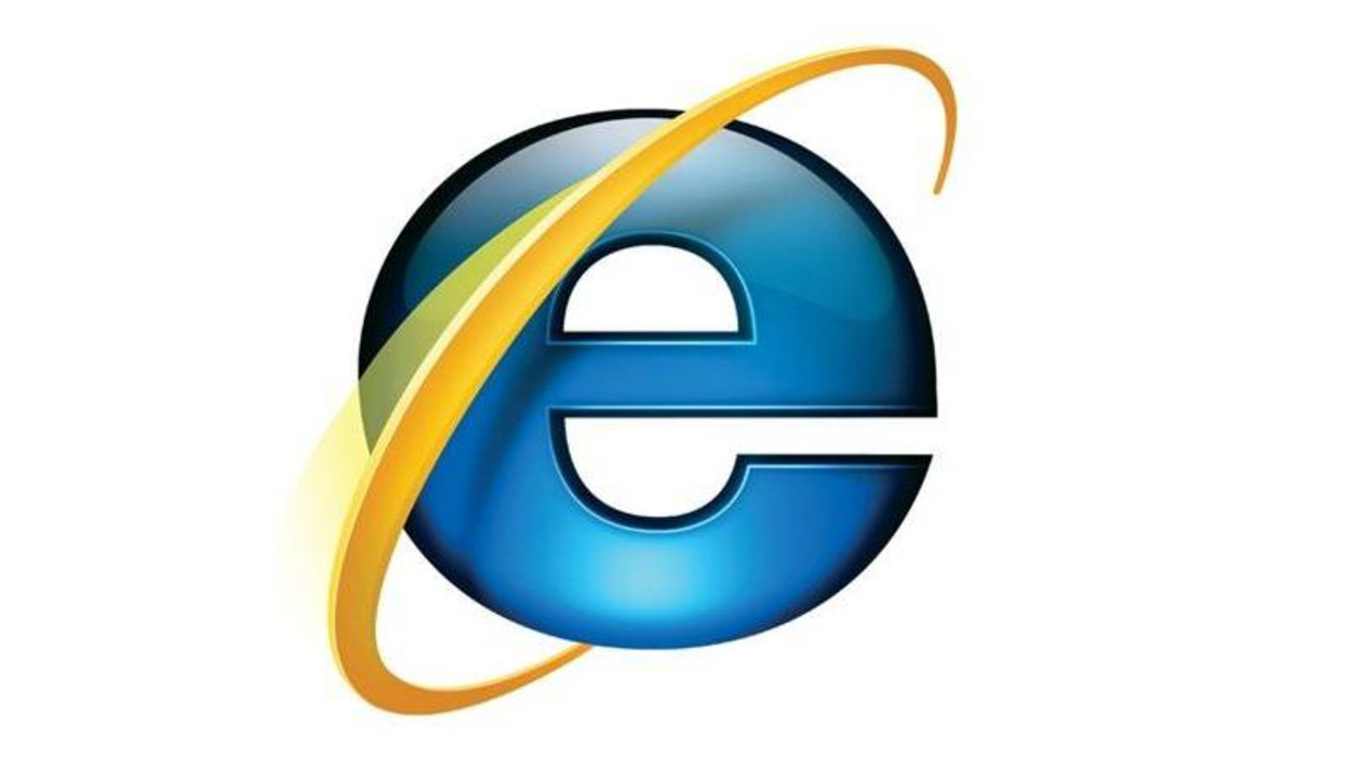 Het logo van Internet Explorer (\N) Beeld 