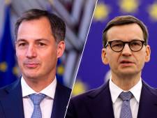 De Croo tacle son homologue polonais: “Notre Union n'est pas un distributeur automatique”