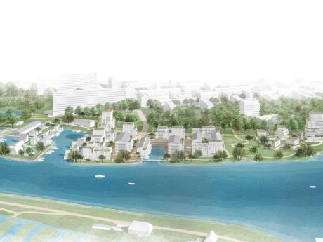 Hoe bouw je veilig in het Zwarte Water? Ontwikkelaar uit Zwolle mikt op terpwoningen, ‘paalpaleizen’ en drijvende huizen