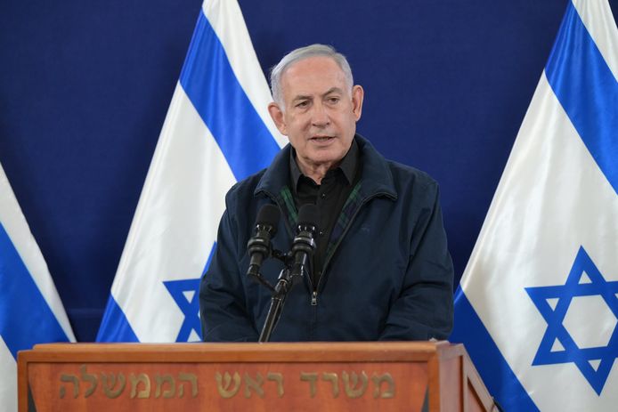 De Israëlische premier Benjamin Netanyahu