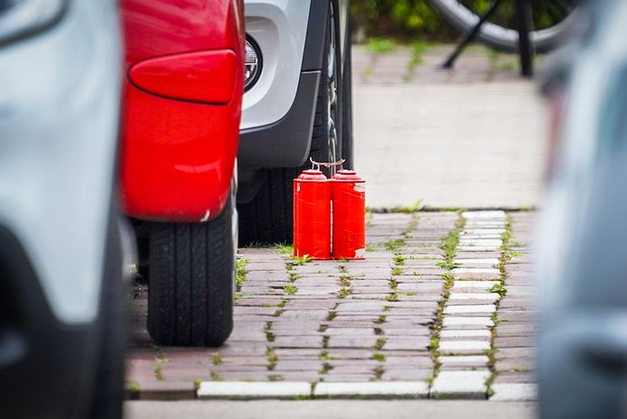 Verdacht pakketje bij de Cacaofabriek in Helmond.