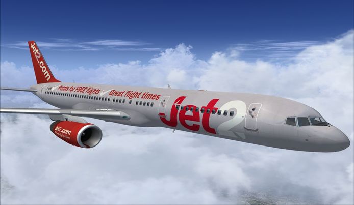 De luchtvaartmaatschappij Jet2 schat de schade op ruim 100.000 euro.