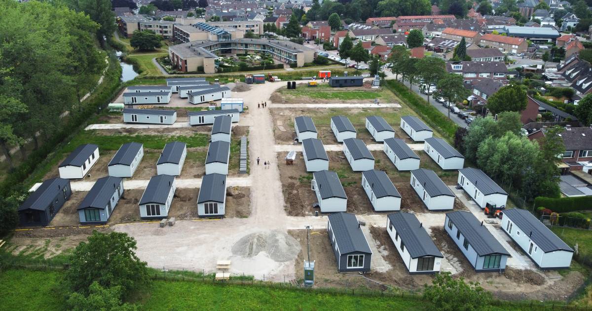 Chaletpark in Maurik voor de opvang van 180 Oekraïners is klaar