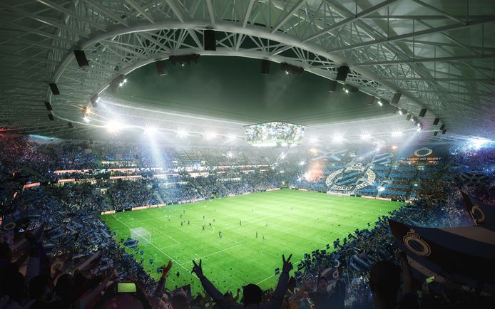 Nieuw stadion Club Brugge