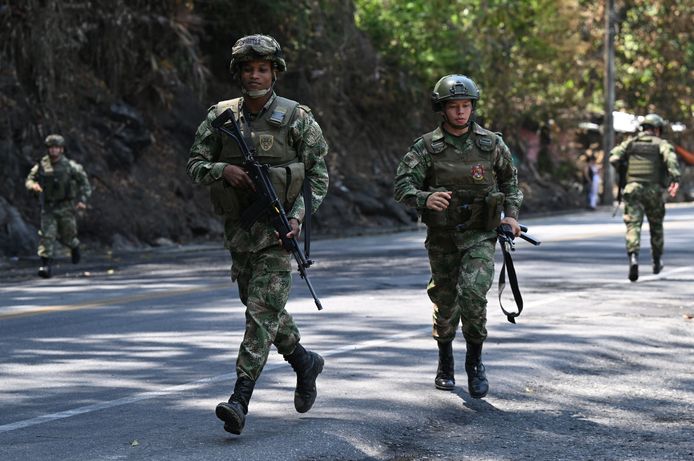 Militairen in Colombia