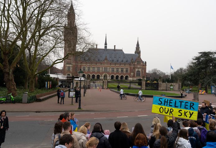 Le siège de la Cour internationale de justice (CIJ), à La Haye (Pays-Bas)