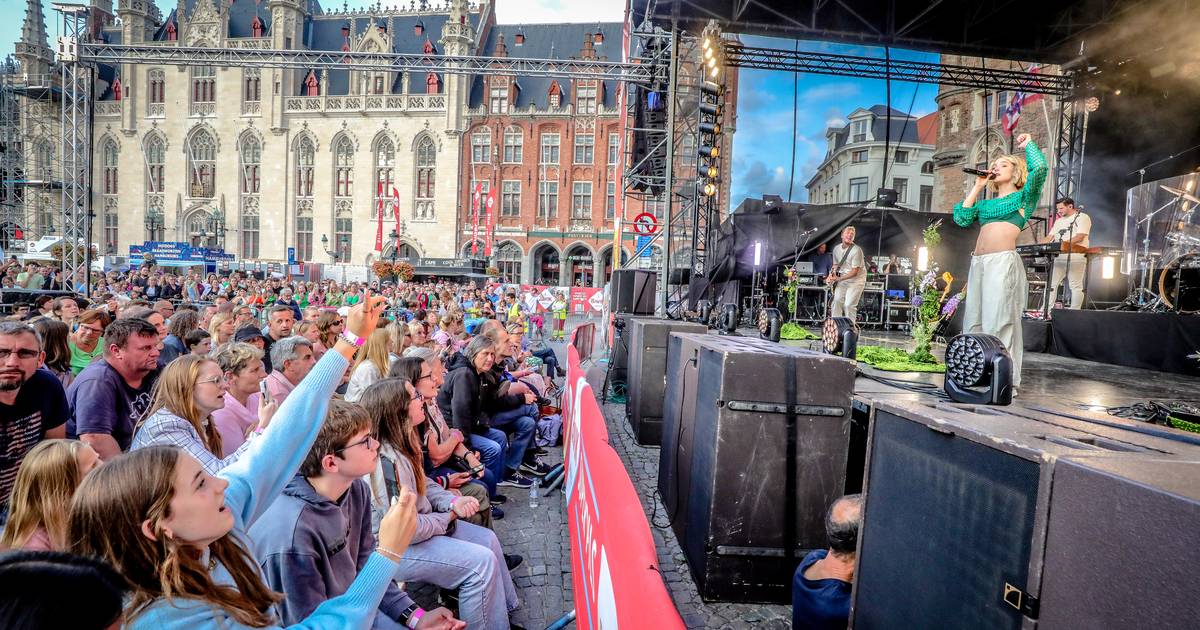 Поммельен Тийс поджег площадь Брюгге в первый вечер Bavik Super Days: «Посетители со всей Западной Фландрии» |  Брюгге