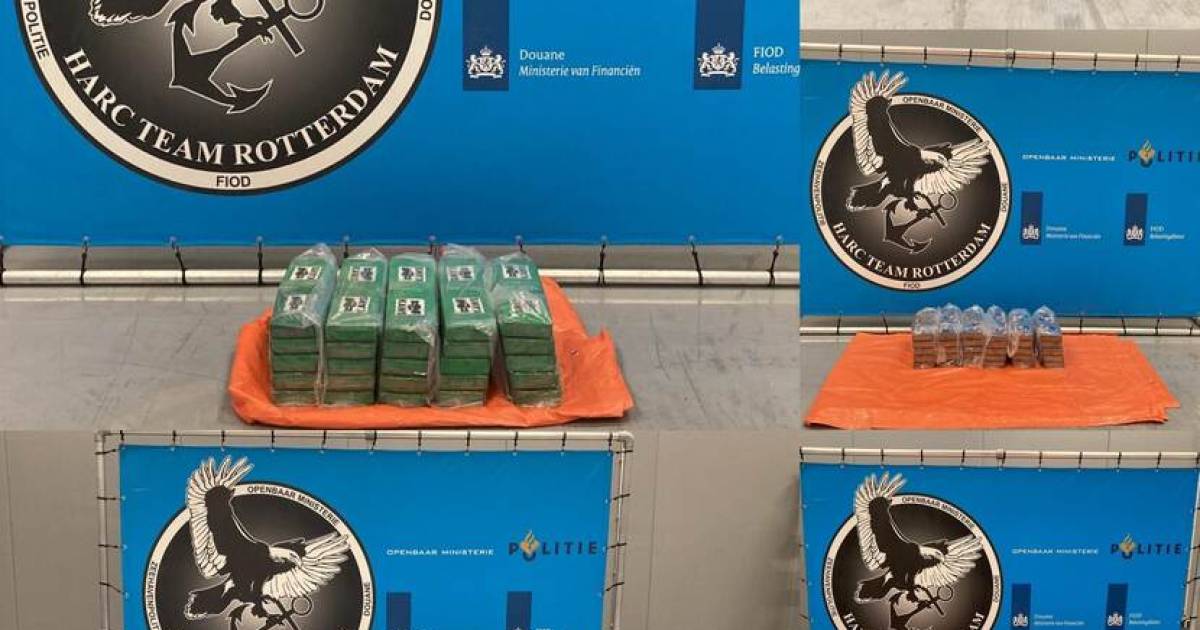 Drugs met straatwaarde van 21 miljoen euro aangetroffen in Rotterdamse